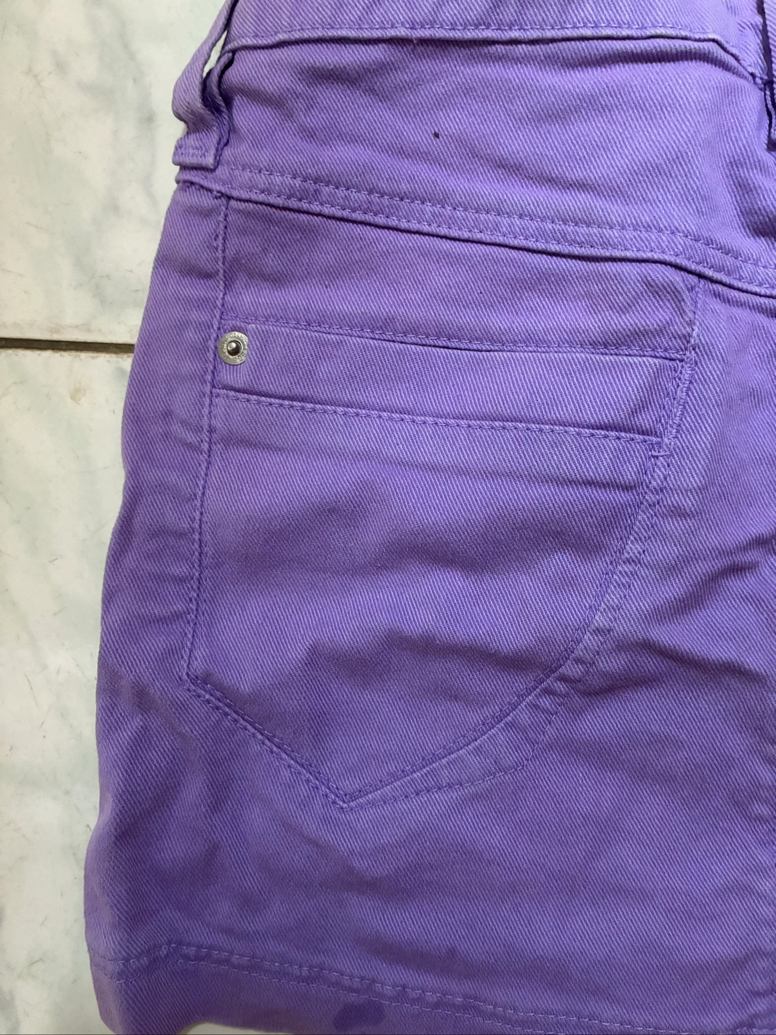 Jupe mauve jeans BSB – photo 3
